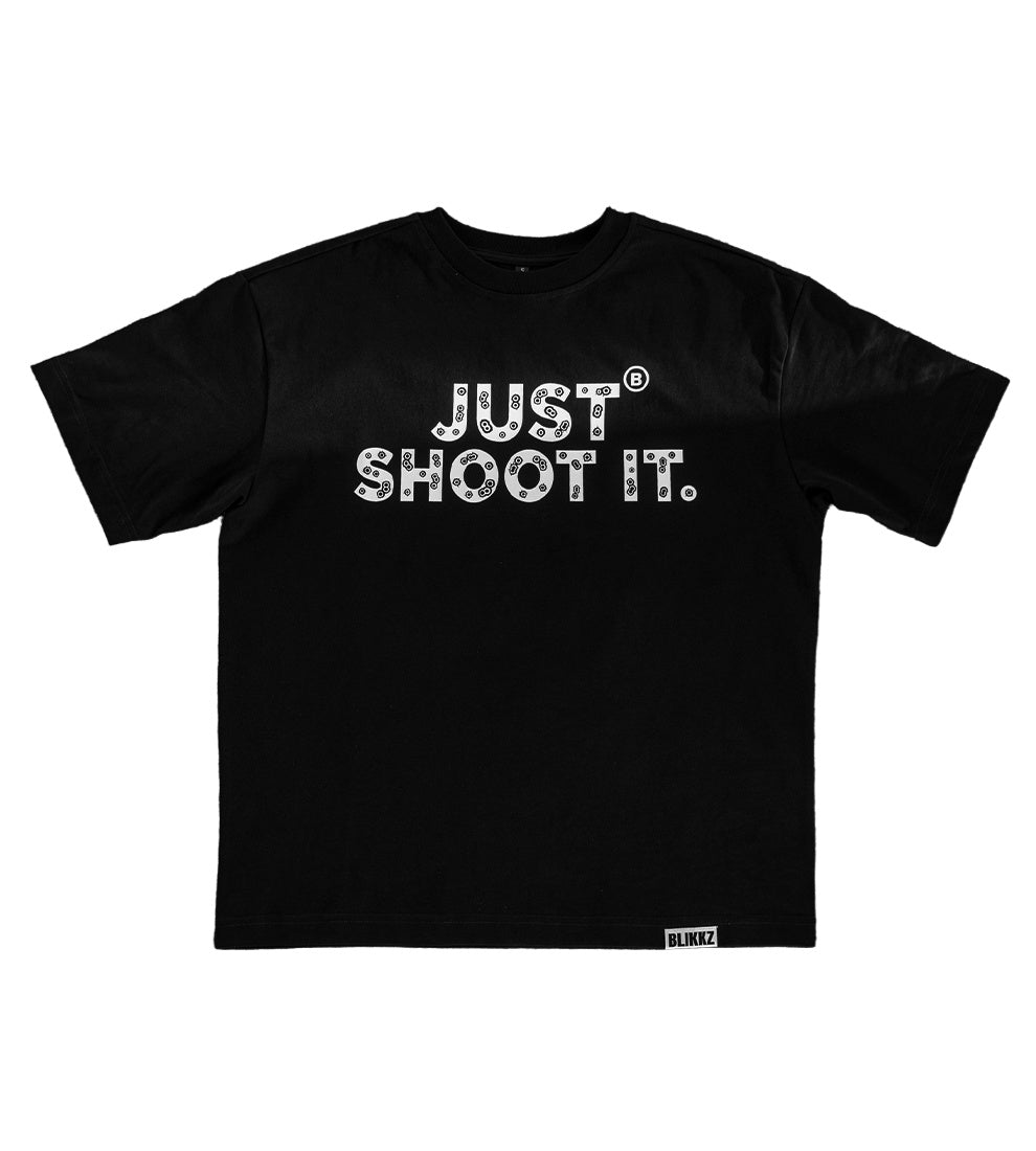 JUST SHOOT IT TEE (BLACK)