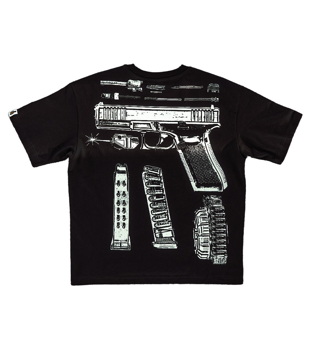 JUST SHOOT IT TEE (BLACK)